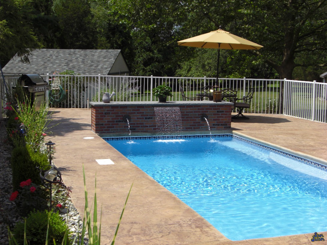 Fiberglass Pool Guyz Custom Inground Fiberglass Pools Dallas Tx