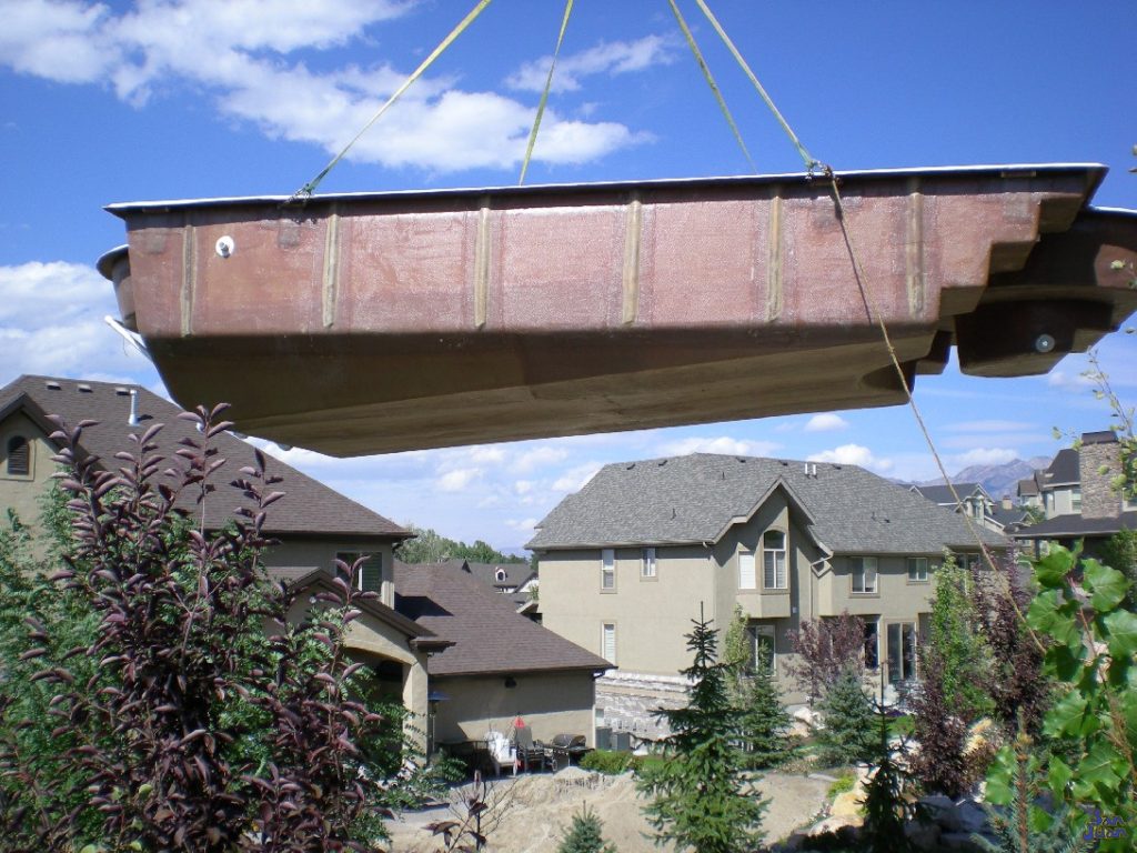 custom fiberglass pools