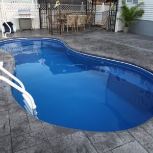 Welcome to the Cocoa Beach; a beautiful a dazzling fiberglass pool that is ready for you to bring it home! We consider this pool model to be part of our Petite Lineup of fiberglass pools. It's 23' 9" is perfect for those with small backyards and who live in Urban Landscapes.