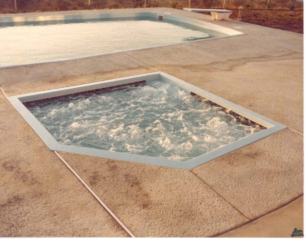 This spa is truly beautiful and fits wonderfully in any outdoor living space! Contact us today for a free estimate!