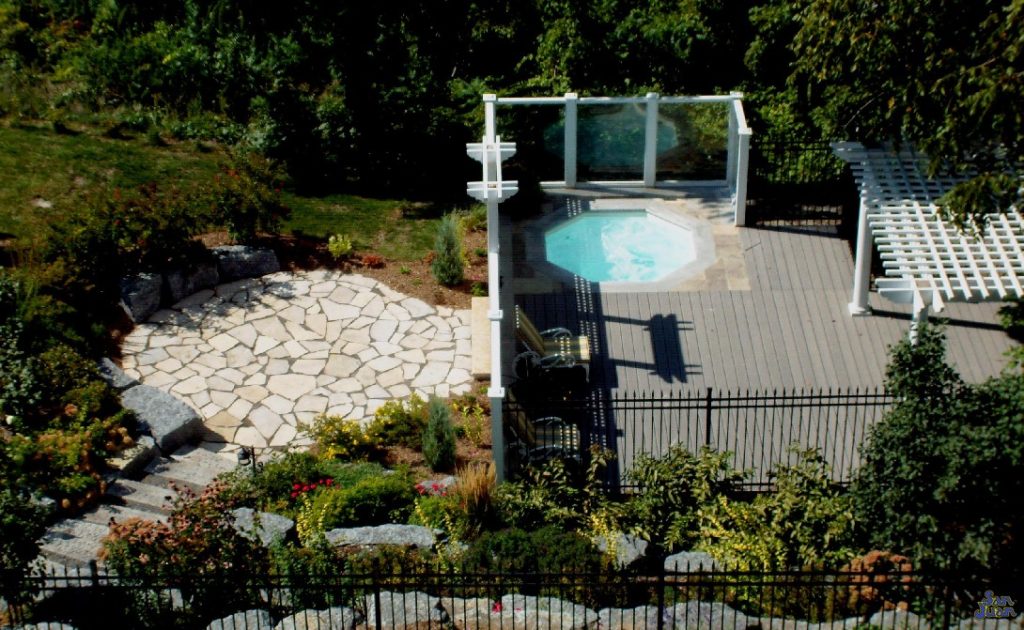 The Haven Spa is our way of providing a beautiful fiberglass spa designed to fit in small spaces. This spa is the perfect accent feature for any of our fiberglass swimming pools and is able to hold up to six bathers!