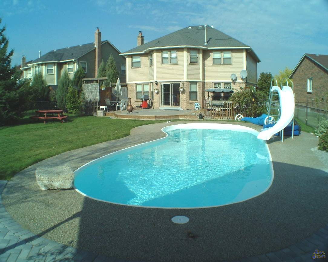 8ft deep fiberglass pools